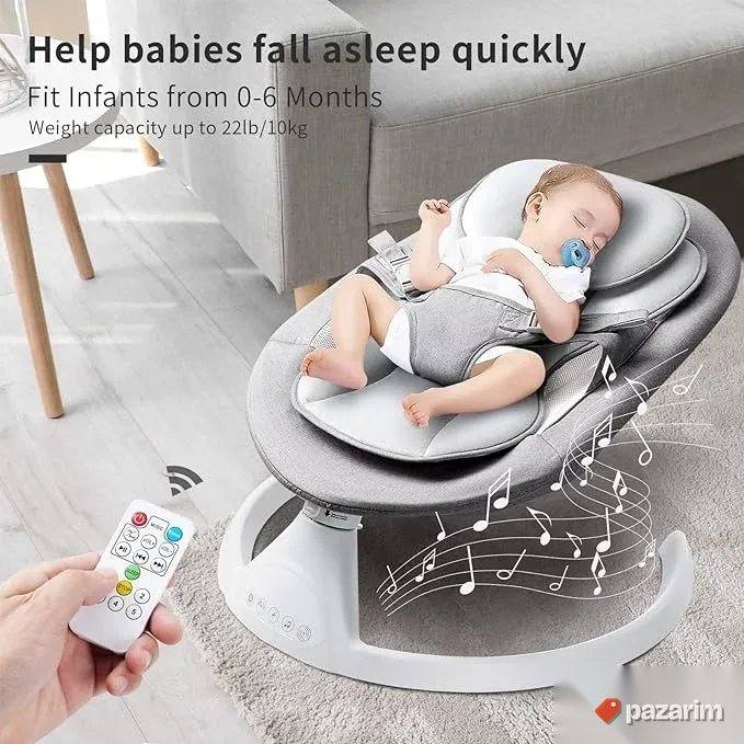 ljuljaska za bebe njihalica automatska bt novo 4