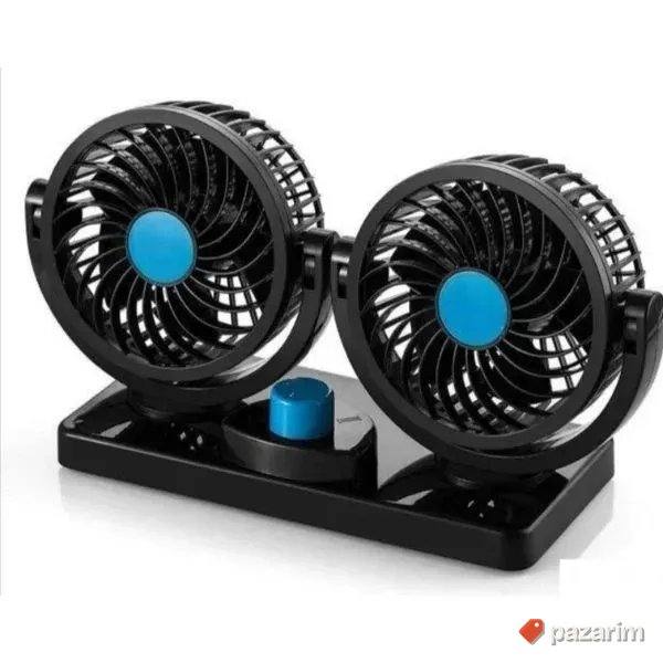 Dupli ventilator za auto 12v 4