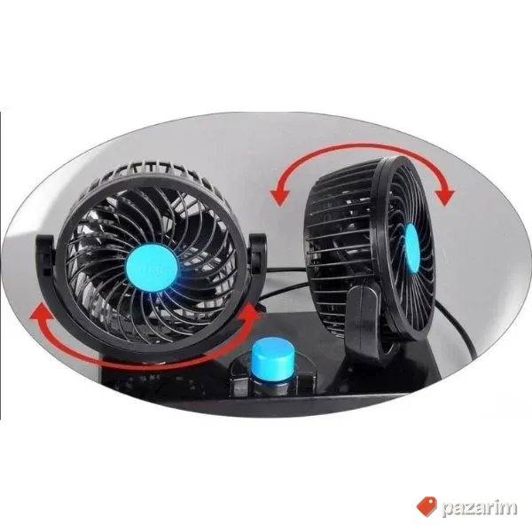 Dupli ventilator za auto 12v 5