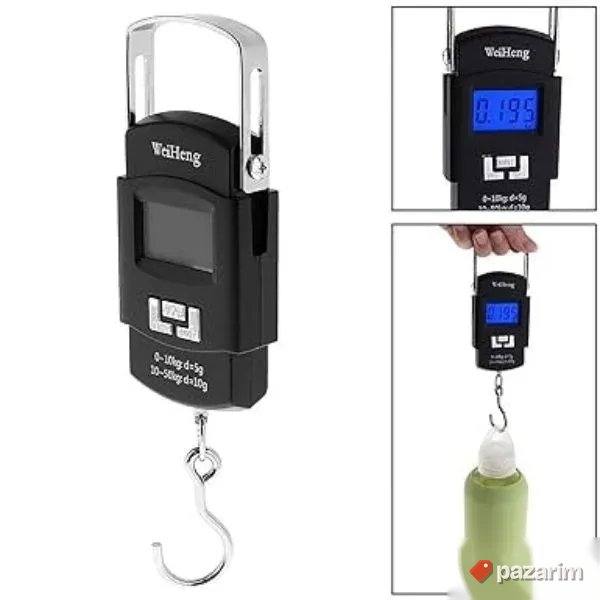 Digitalna prenosna vaga kuka 50kg novo 1