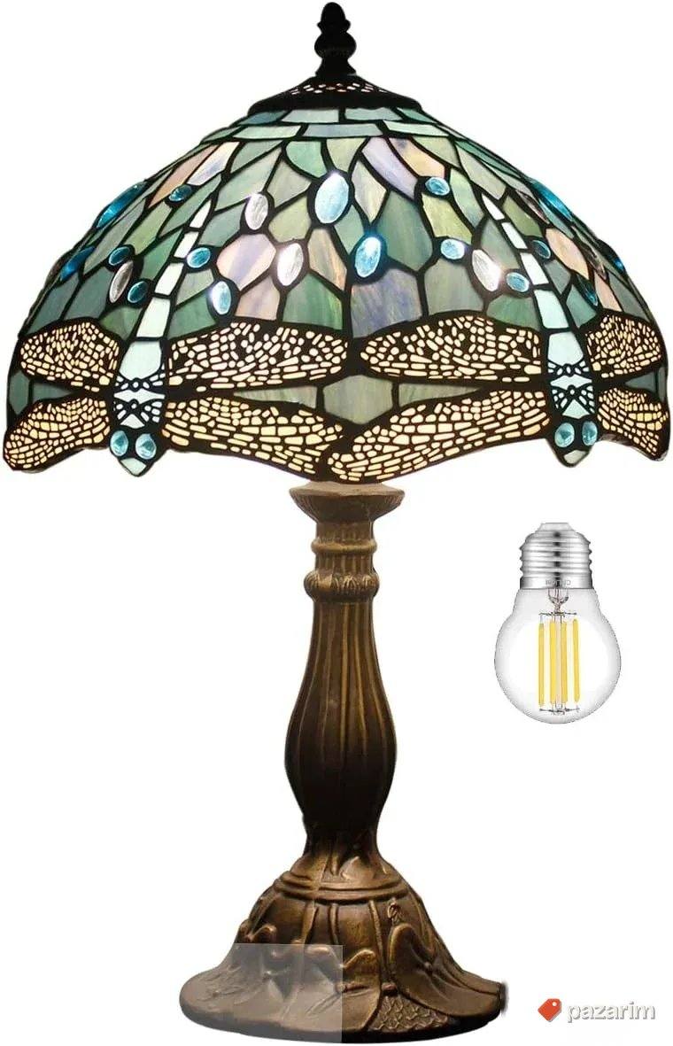wearfactory tiffany style dragonfly lampa vintage novo 2
