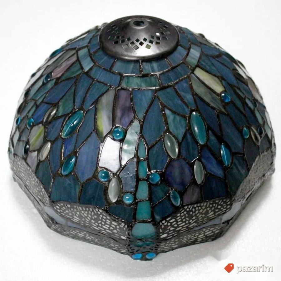wearfactory tiffany style dragonfly lampa vintage novo 4