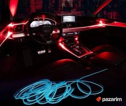 LED RGB auto niti ambijentalno osvetljenje enterijer auta