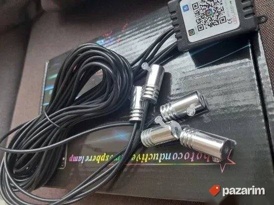 LED RGB auto niti ambijentalno osvetljenje enterijer auta 4