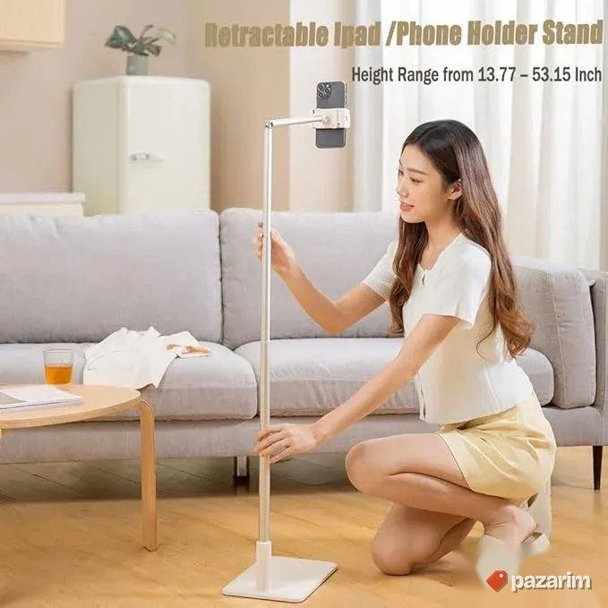 metalni podni stalak za tablet ili telefon podesiv 5