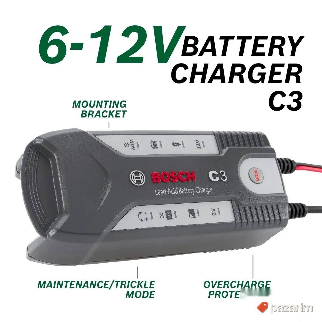 bosch 6-12v c3 punjac za bateriju novo 1