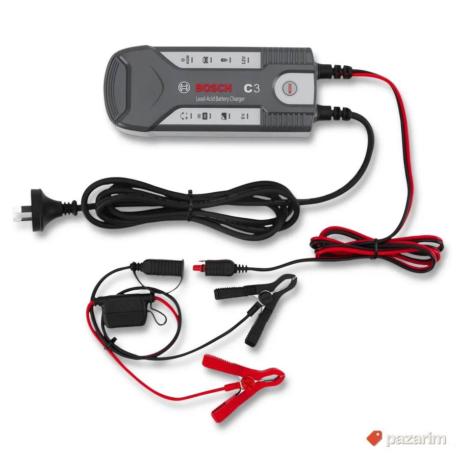 bosch 6-12v c3 punjac za bateriju novo 2