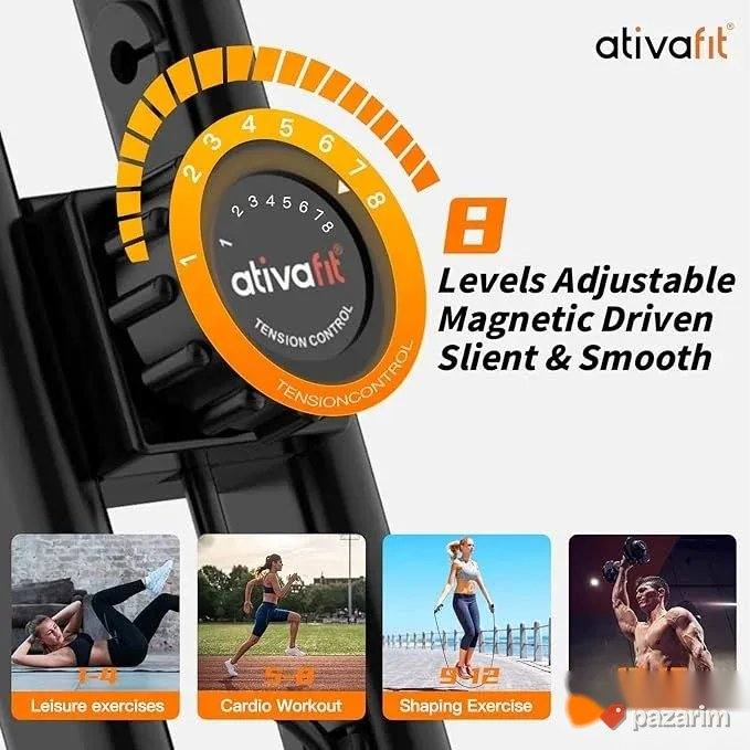 ativafit sklapajuca bicikla za kucu 3 u 1 magnetna 2