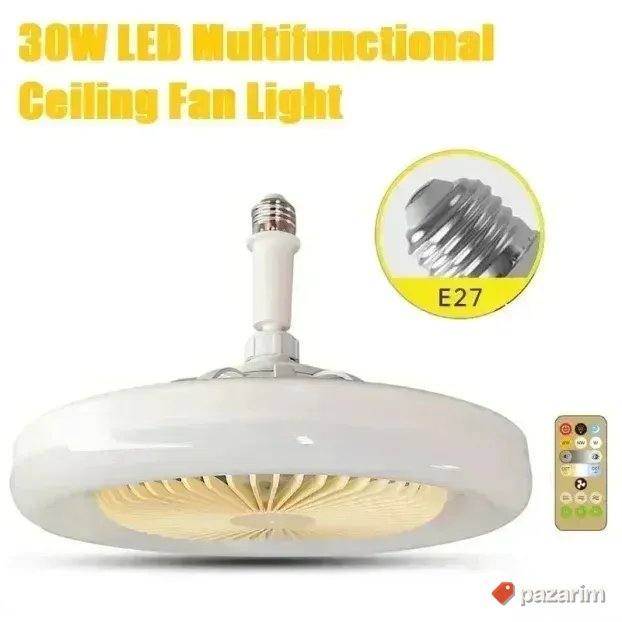Led plafonjera sa ventilatorom led sijalica 6