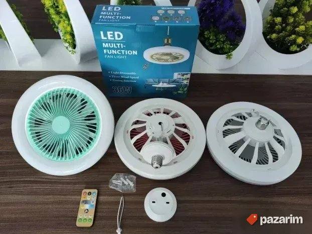 Led plafonjera sa ventilatorom led sijalica 8
