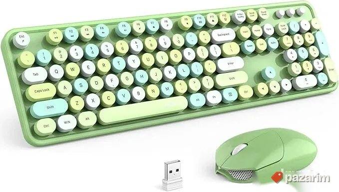MOFII bezicna tastatura i mis vinitge dizajn 1