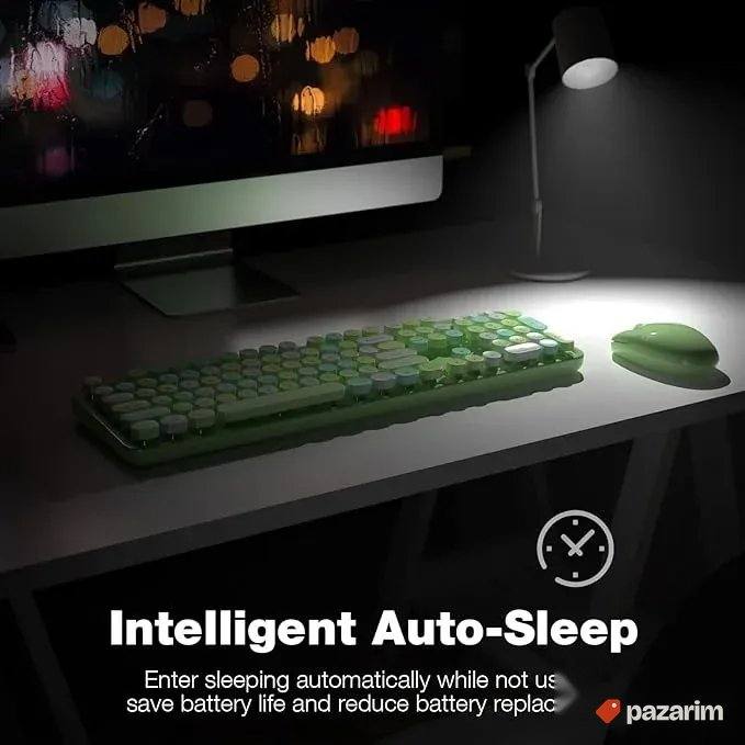 MOFII bezicna tastatura i mis vinitge dizajn 4