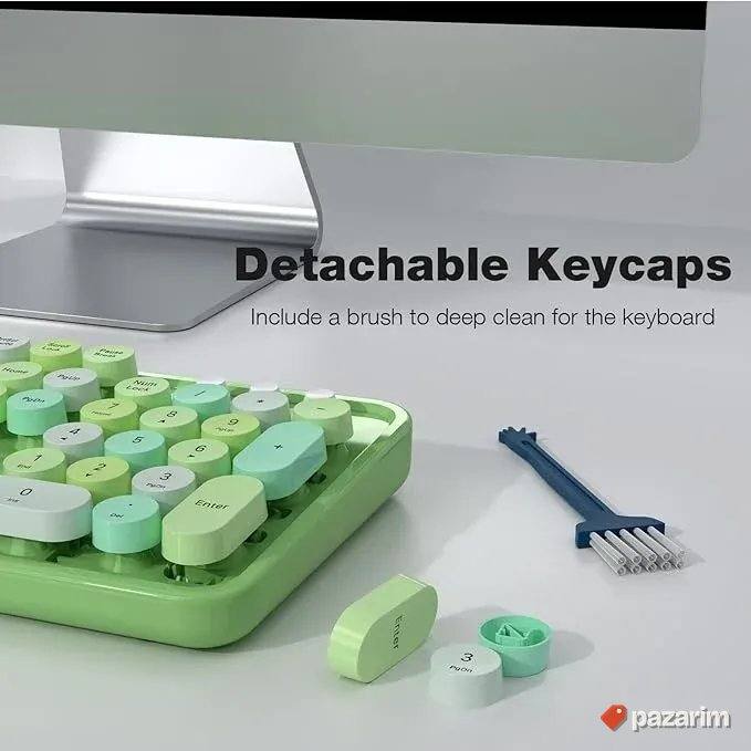 MOFII bezicna tastatura i mis vinitge dizajn 5