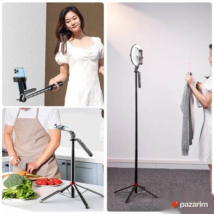 stalak trioppd selfi stick za kameru ili telefon bt 8