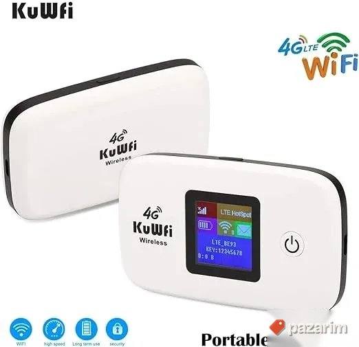 kuwifi 4g lte wi fi ruter sim kartoca novo 3