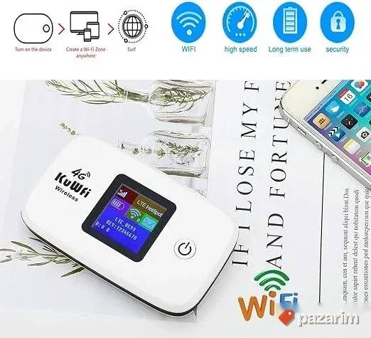kuwifi 4g lte wi fi ruter sim kartoca novo 5