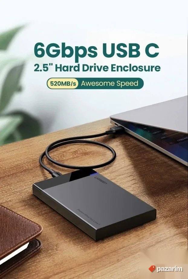 ugreen usb c 2,5 kuciste za eksterni hard disk 2