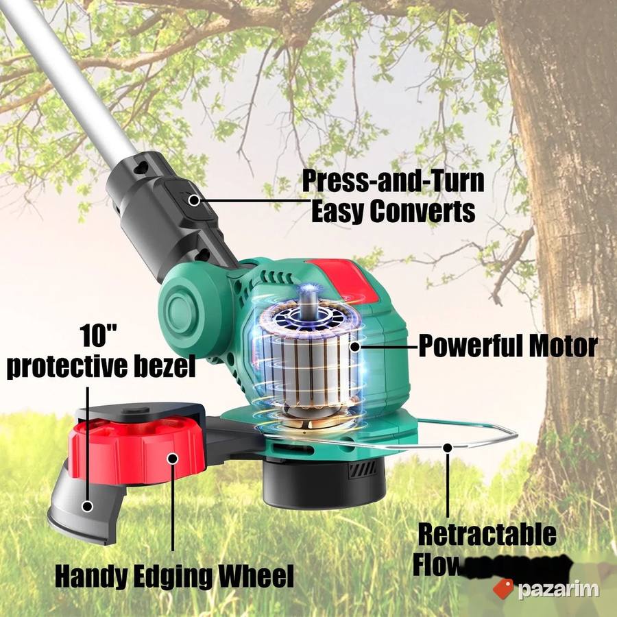 hyecho elektricni trimer 2a 18v novo 5
