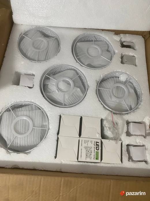 luster plafonjera 5 korpe pet sijaloca novo
