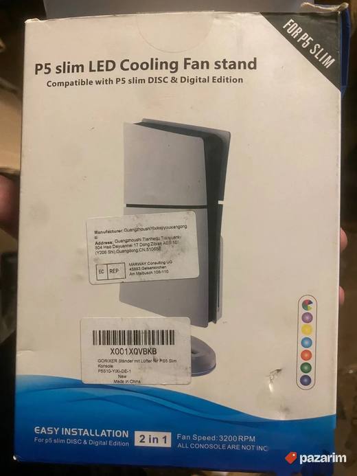 ps5 slim disc i digital postolje za hladjenje