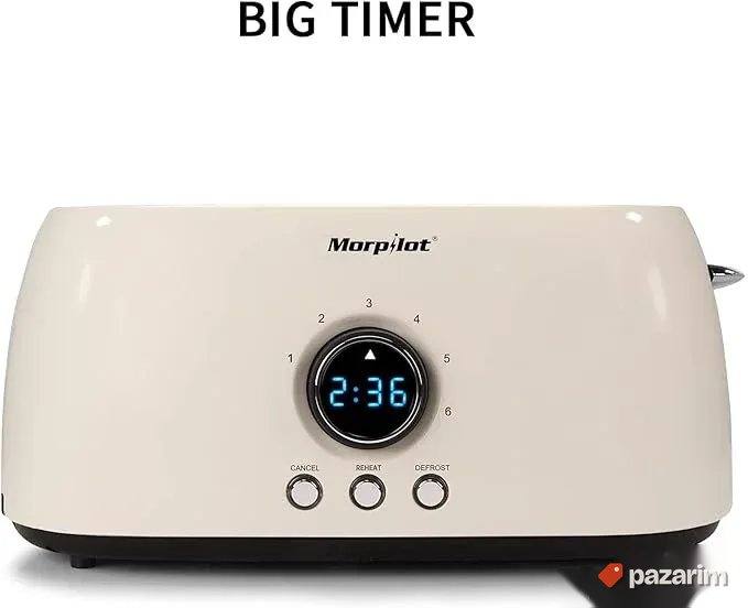 morpilot toster za 4 parceta 6 moda 1250w novo 4