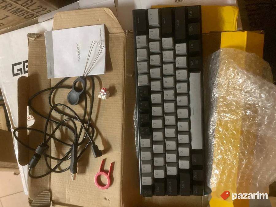rgb mehanicka tstatura red switch e-yooso 3