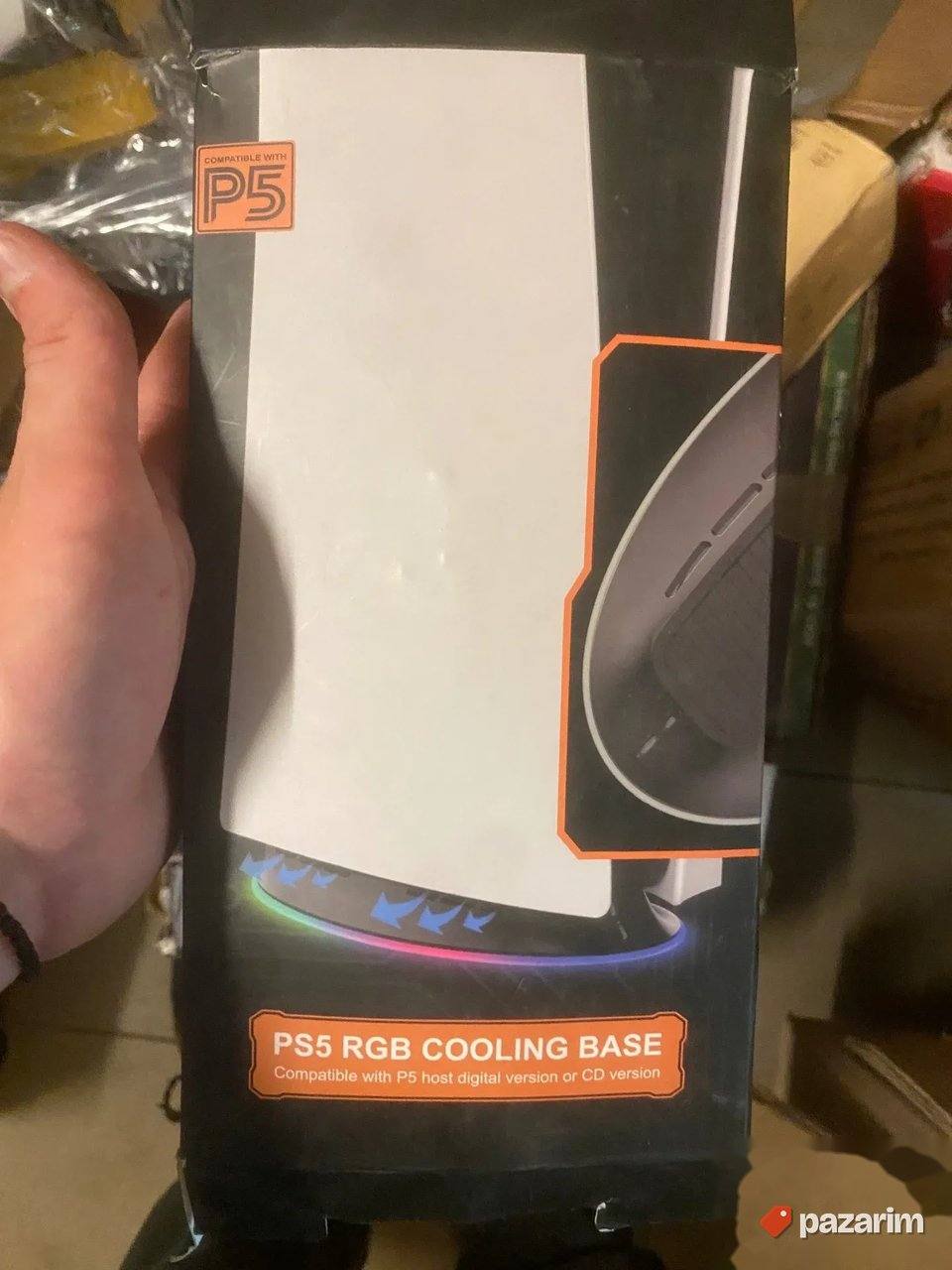 ps5 postolje za hladjenje sa rgb svetlom novo 1