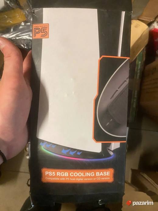 ps5 postolje za hladjenje sa rgb svetlom novo