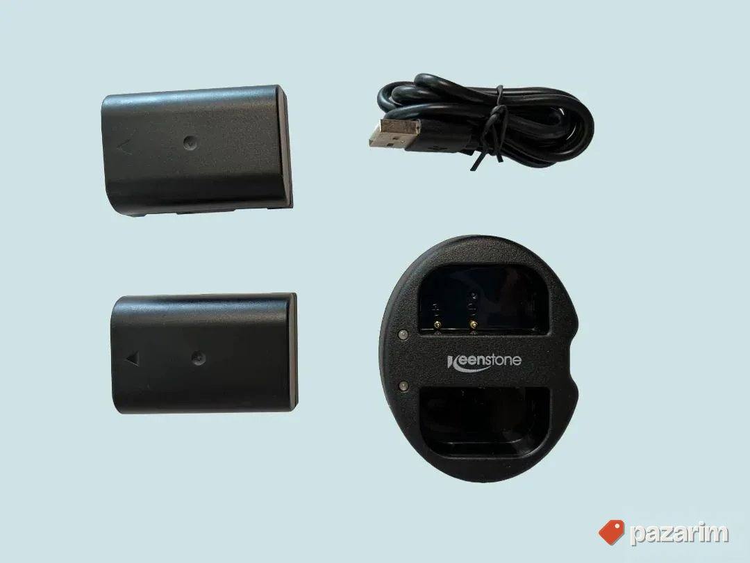 keenstone punjac sa dva baterije FOR PANASONIC DMW-BLF19E 1