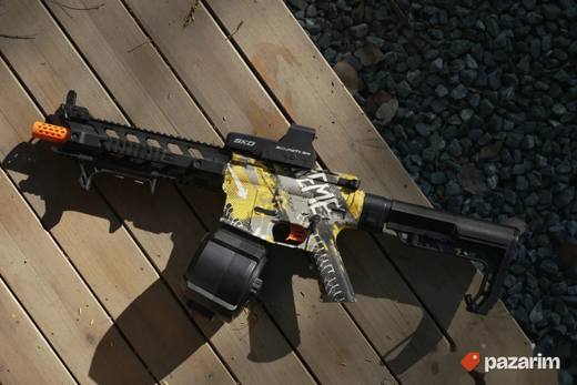 sdk m4 blaster elektricna puska na gel vodene metke