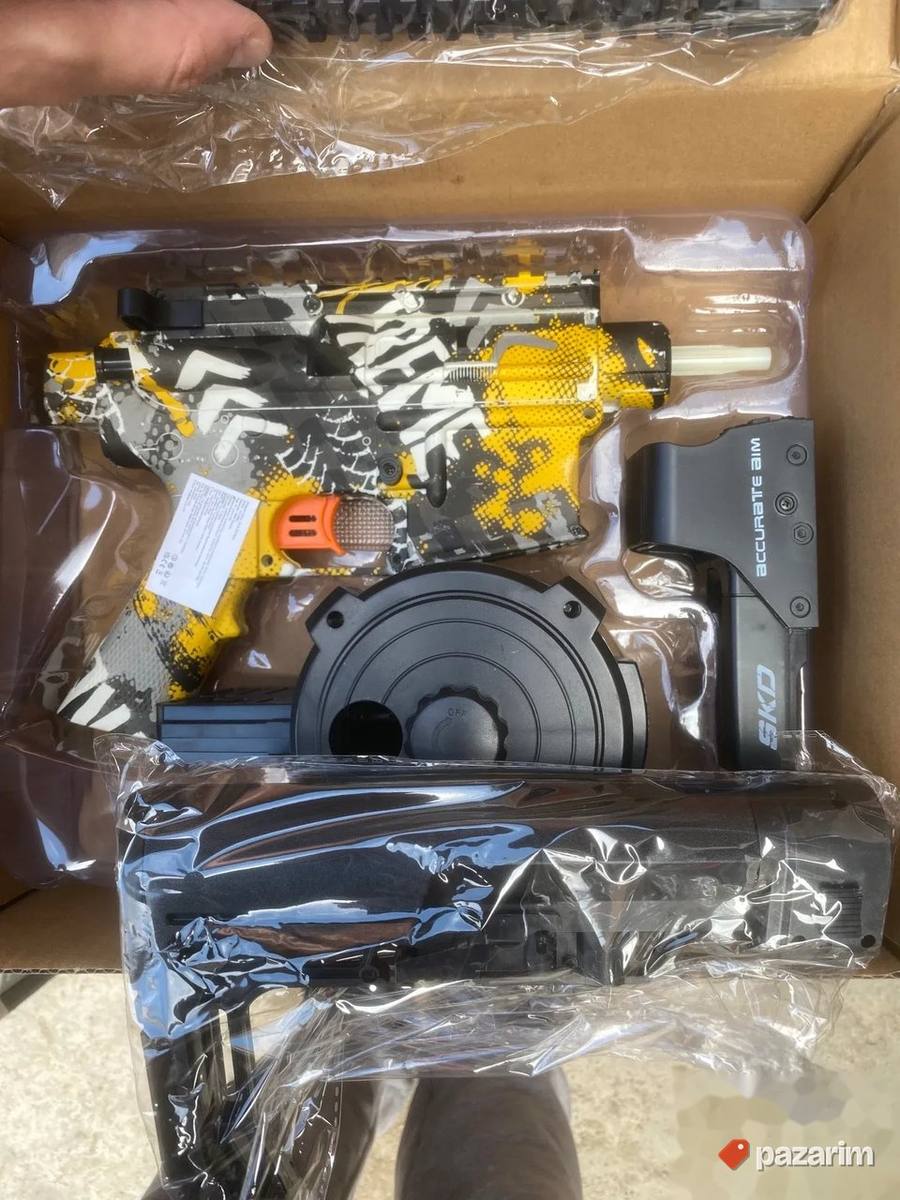 sdk m4 blaster elektricna puska na gel vodene metke 4