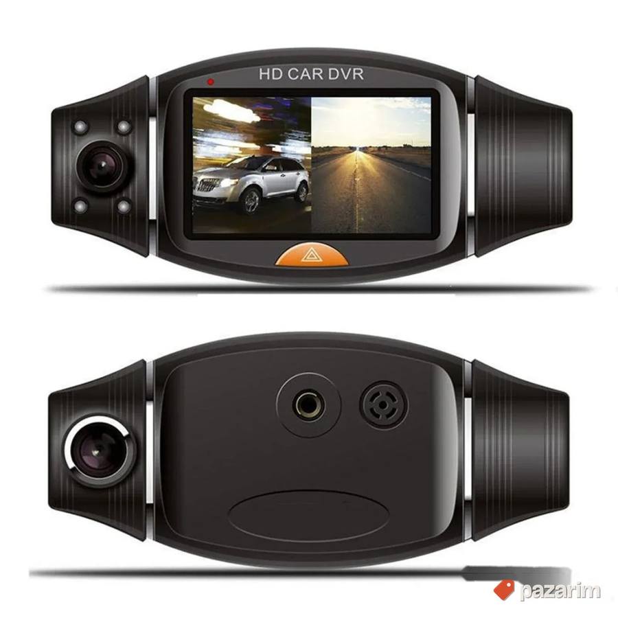 dupla kamera za kola dual dash cam 720p HD 2