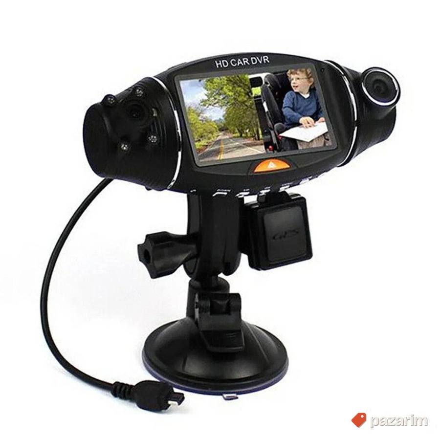 dupla kamera za kola dual dash cam 720p HD 6
