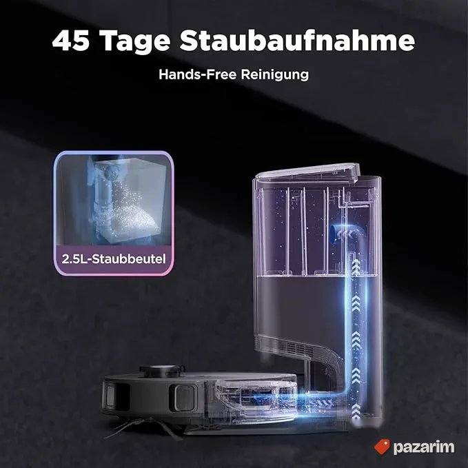 Obode a8+ robot usisivac 2.5l stanica 3d skener mop 3