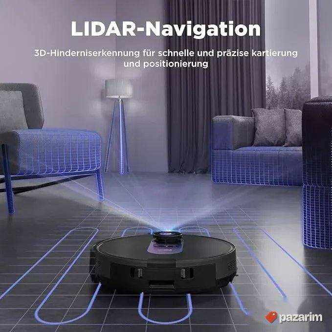Obode a8+ robot usisivac 2.5l stanica 3d skener mop 4