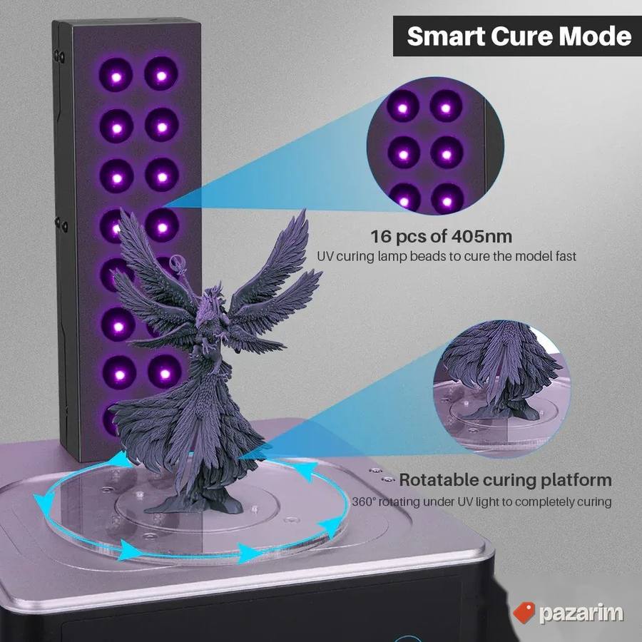 elegoo mercury plus v2 masina za gotove 3d predmete 3