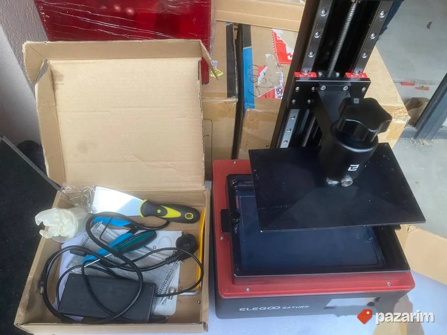 eleego 3d stampac saturn 4k proban verovatno par puta 3