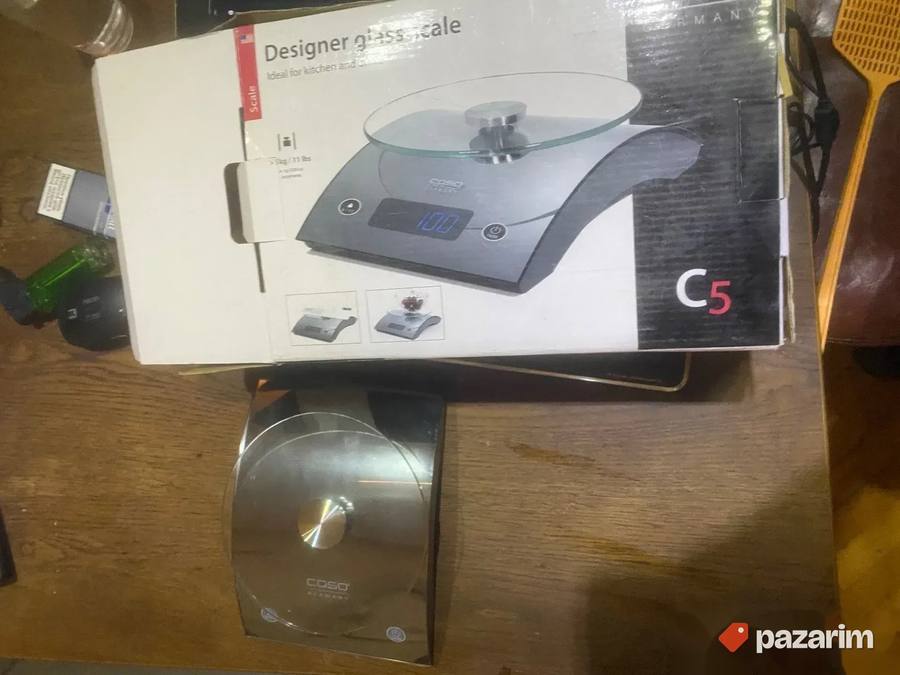 caso staklena kuhinsjka vaga nova do 5kg 6