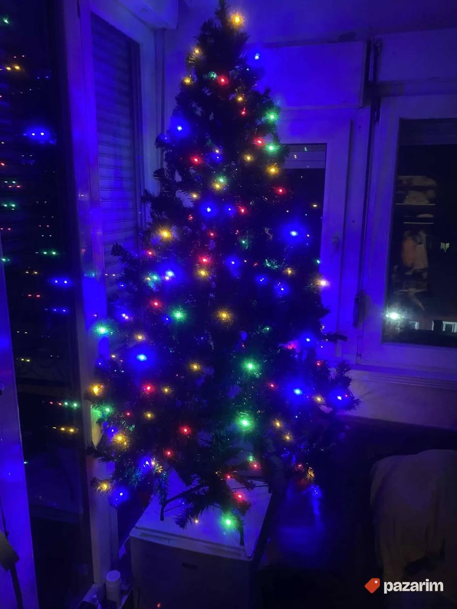 Led bozicna jelka sa rgb sijalicama novo 180cm 570 grana 3