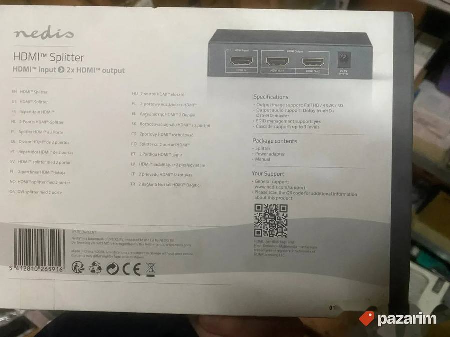 hd,i spliter razdelnik novo 4k 6
