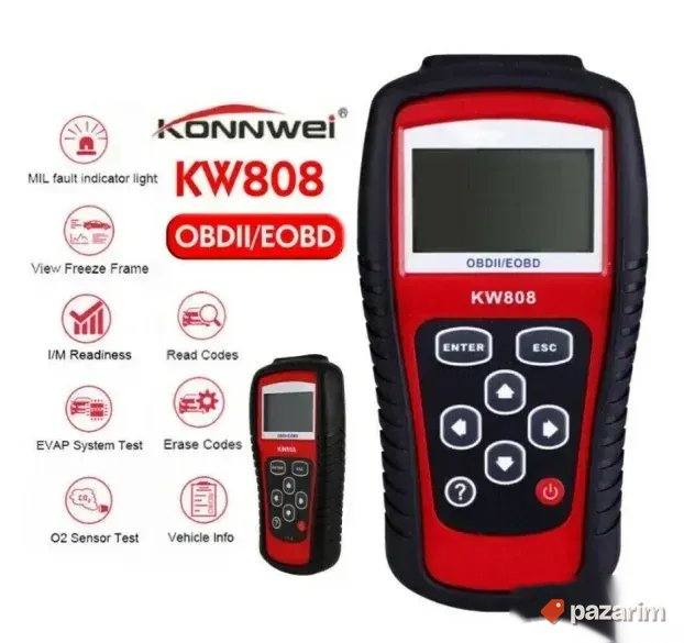 Auto dijagnostika OBDII/EOBD Konwei KW808 2