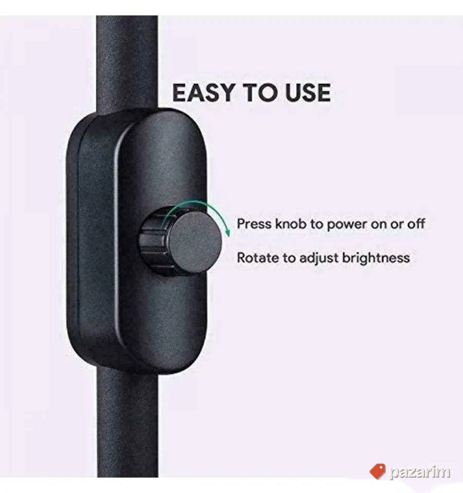 led podna lampa 8w novo za citanje itd 3 boje svetla 4