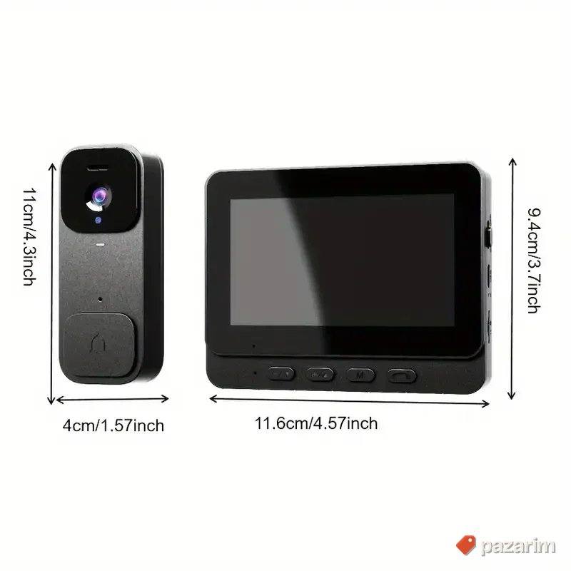 smart video zvono sa unutrasnjom jedinicom dvosmerni zvuk 2