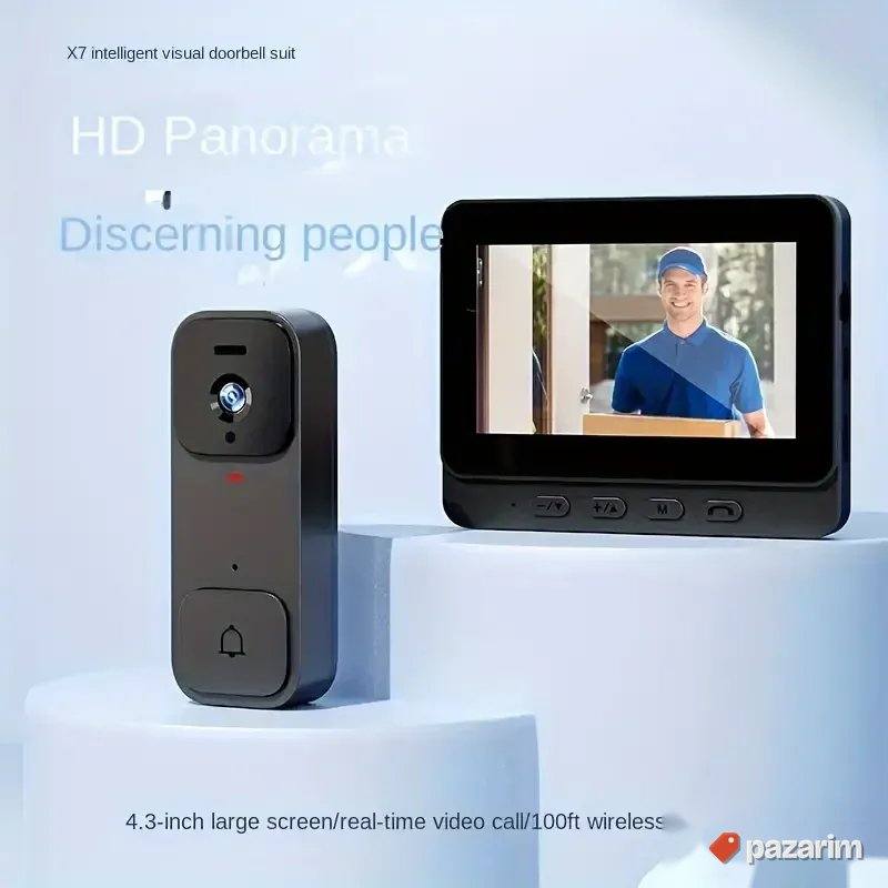 smart video zvono sa unutrasnjom jedinicom dvosmerni zvuk 8