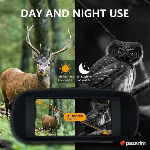 infra red dvogled za nocni vid night vision 2.5k HD 6xzoom