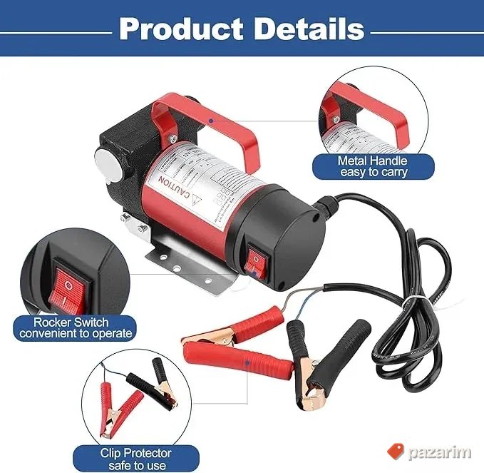 dizel pretakajuca pumpa 160w 12v 40/l min novo 3