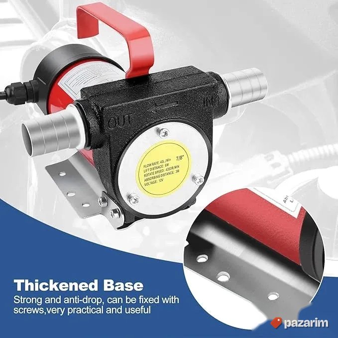 dizel pretakajuca pumpa 160w 12v 40/l min novo 5