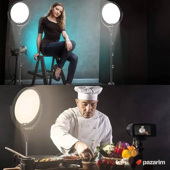 led rink triopod svetlo za snimanje slikanje itd dim 2