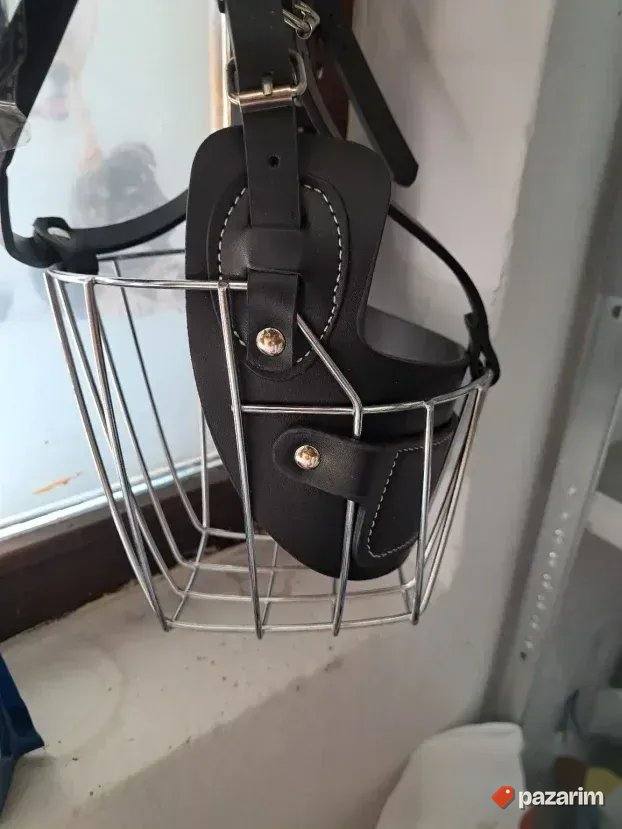 zicana korpa za psa metal i koza novo l i xxl 2