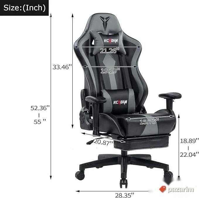 Kcream gejmerska stolica novo kancelarijska ergonomska 2